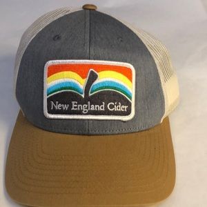 New England Cider Adjustable Trucker Cap Mesh - size M/L
